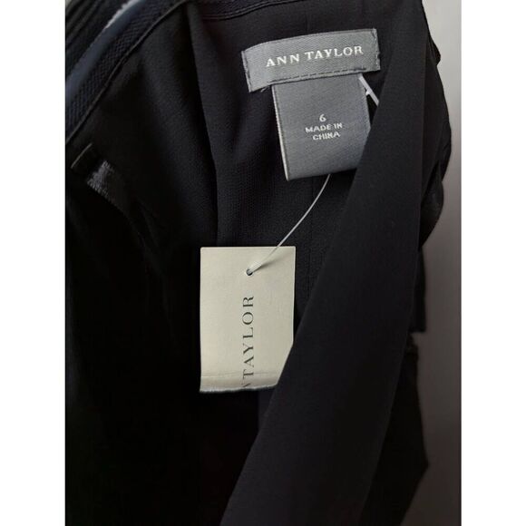 Ann Taylor Silk one-shoulder top size 6 - Picture 4 of 5